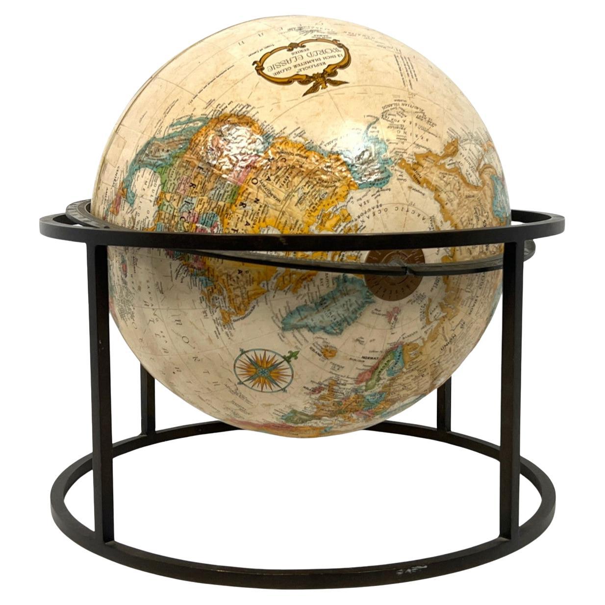 World Table Globe in the Style of Paul McCobb