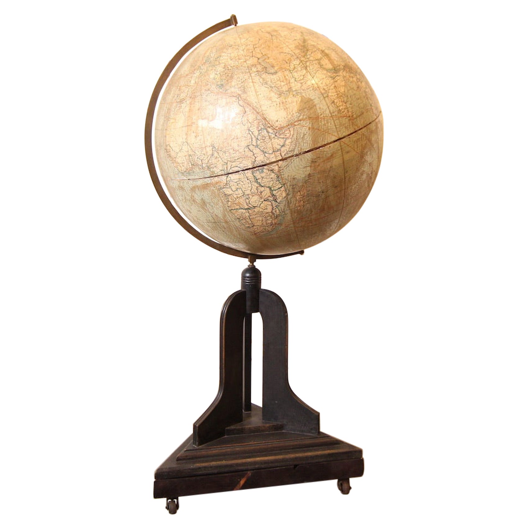 Weltweiter Verkehrs Globus, Dampfschifffahrtsgesellschaft Norddeutscher Lloyd Bremen, 1900-1918