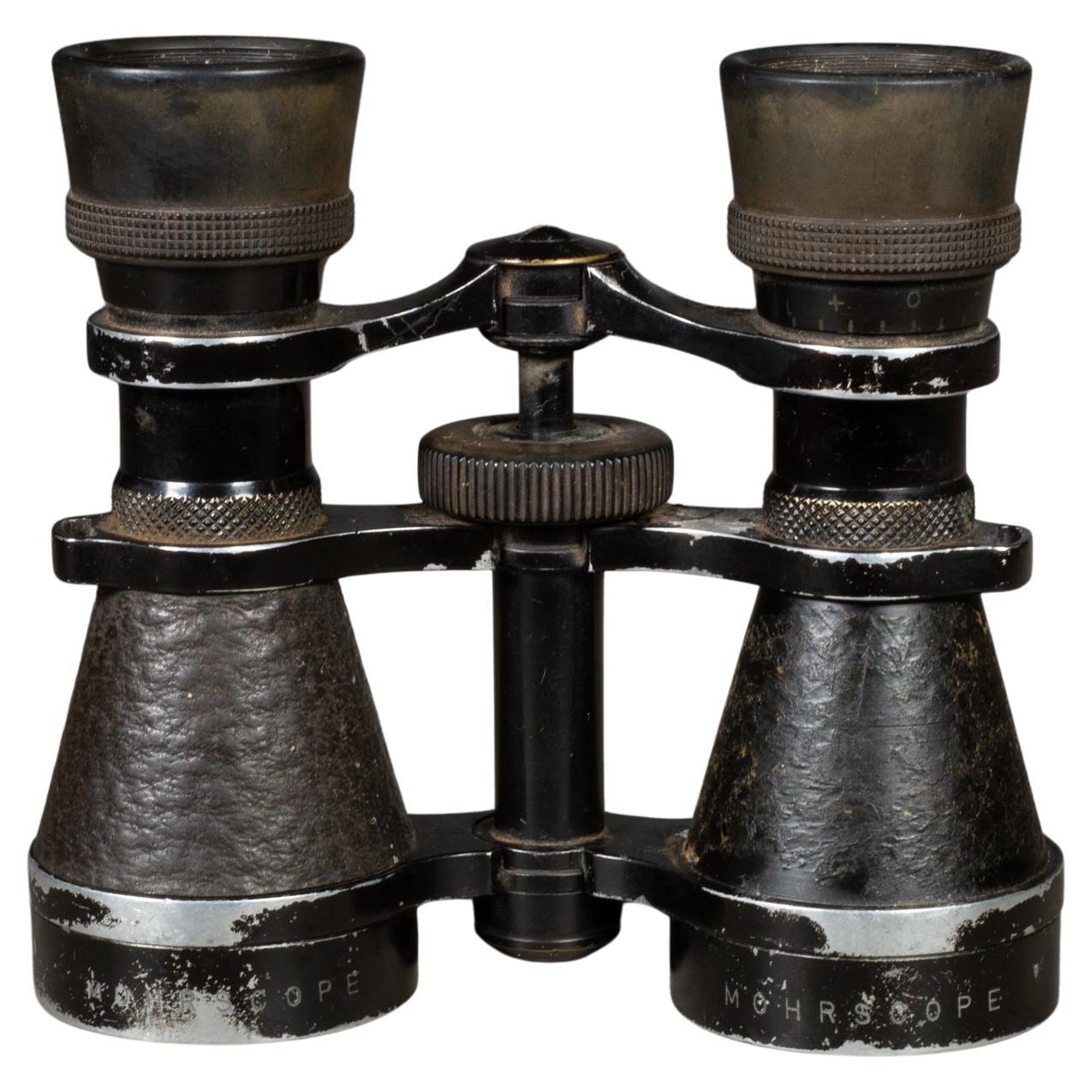 World War 1 German Military Field Leather Binoculars c.1918
