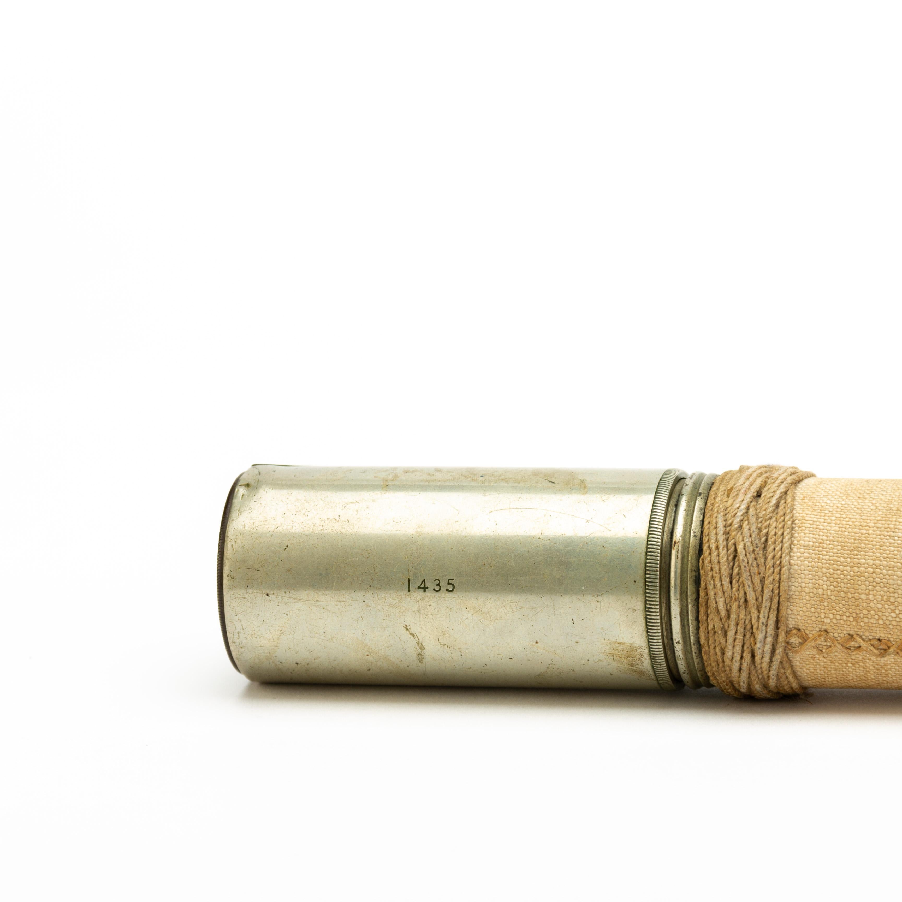 Metal World War I Military Naval Telescope by T. Cooke & Sons No.1435 For Sale