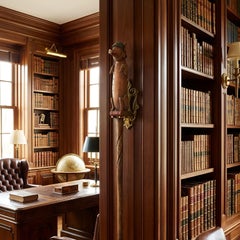 World War I Trench Art Carved Wallking Stick Cane of Sculpture Pig Soldier