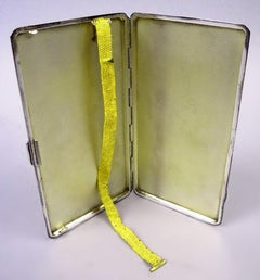 World War II-Era English Cigarette Case with RMS Queen Mary, 1942