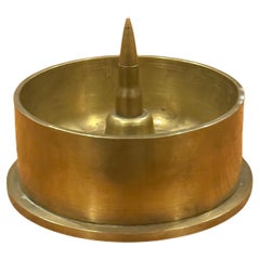 World War II Munition Trench Art Brass "Catch All"  