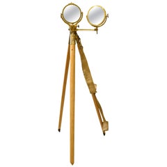 Vintage World War II Period March V Military Heleograph with Tripod