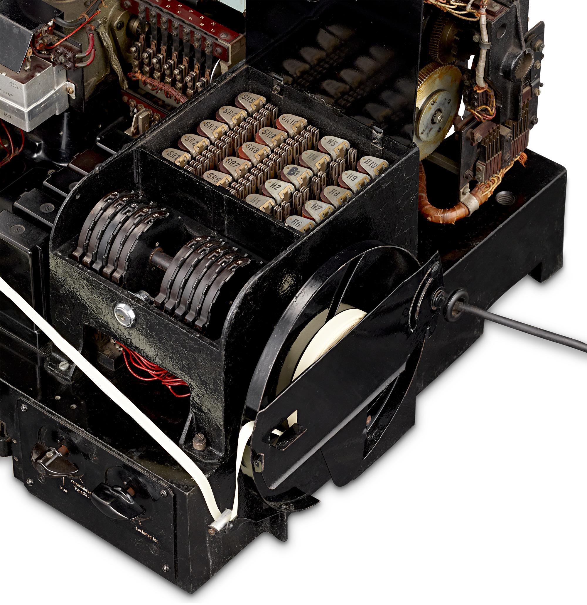 Zehn-Rotor-T52 Enigma-Maschine aus dem Zweiten Weltkrieg 2