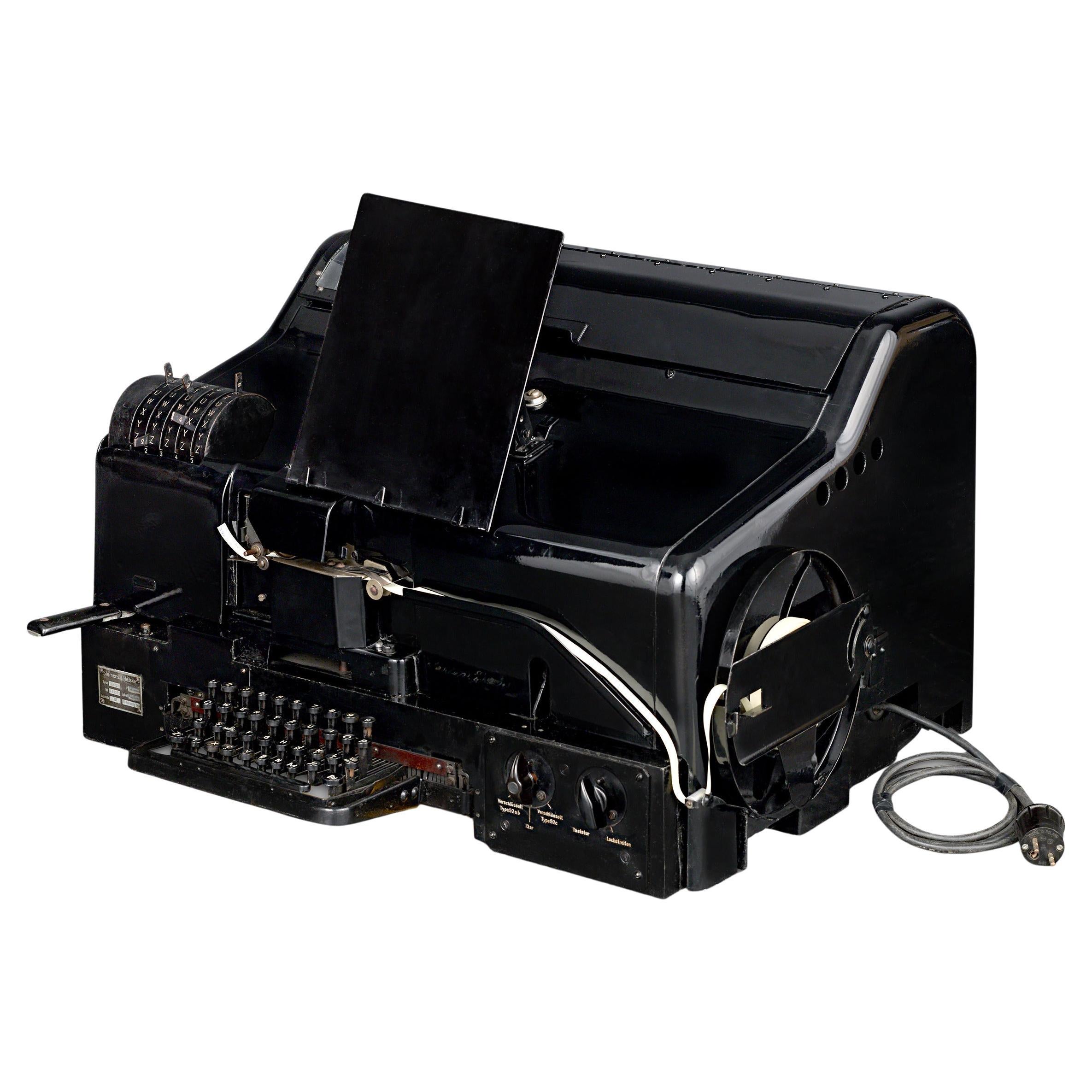 World War II Ten-Rotor T52 Enigma Machine