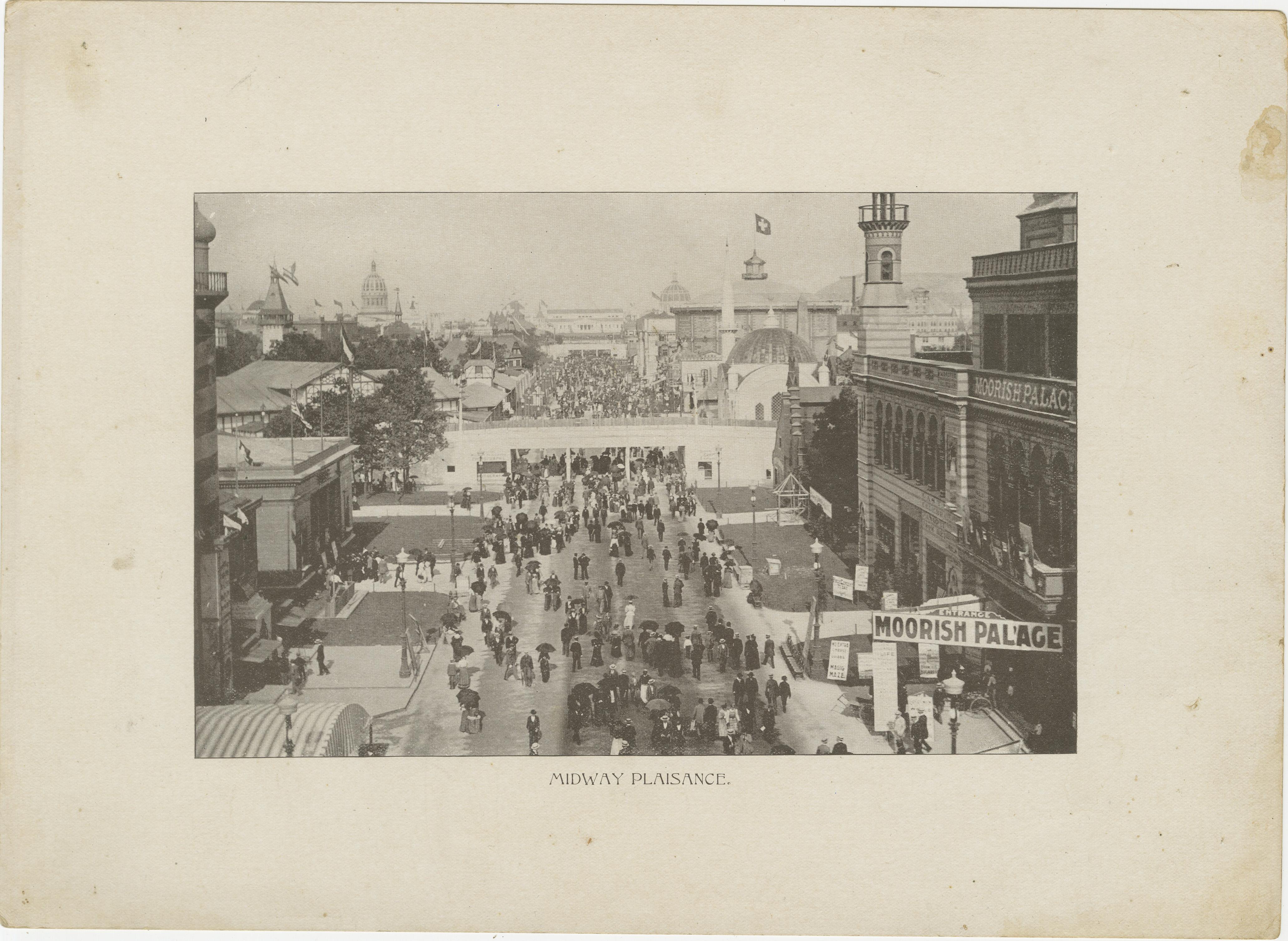 World’s Columbian Exposition 1893 – Set of Photographic Prints Published in 1902 en vente 5