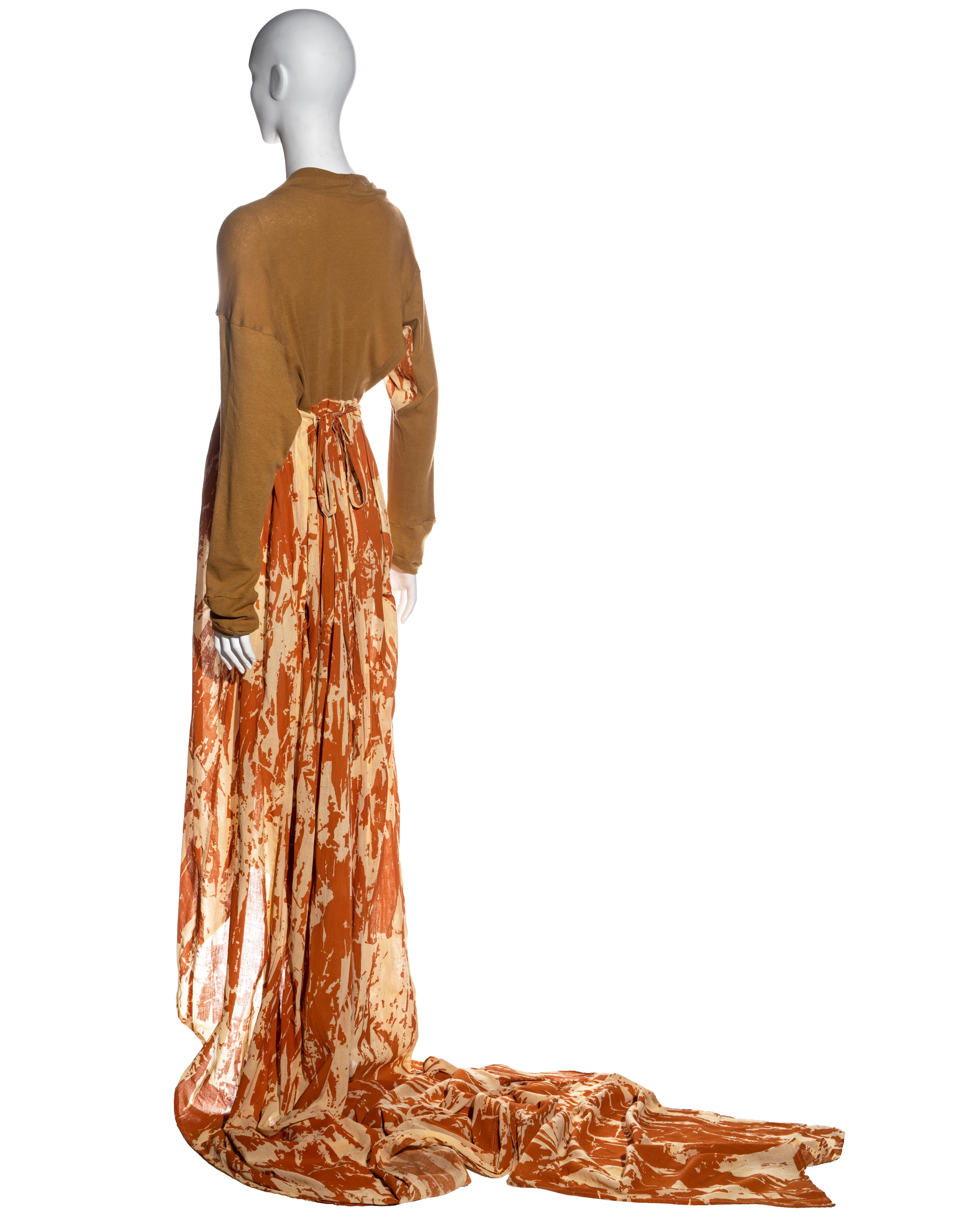 Worlds End by Vivienne Westwood and Malcolm McLaren toga dress, ss 1982 2