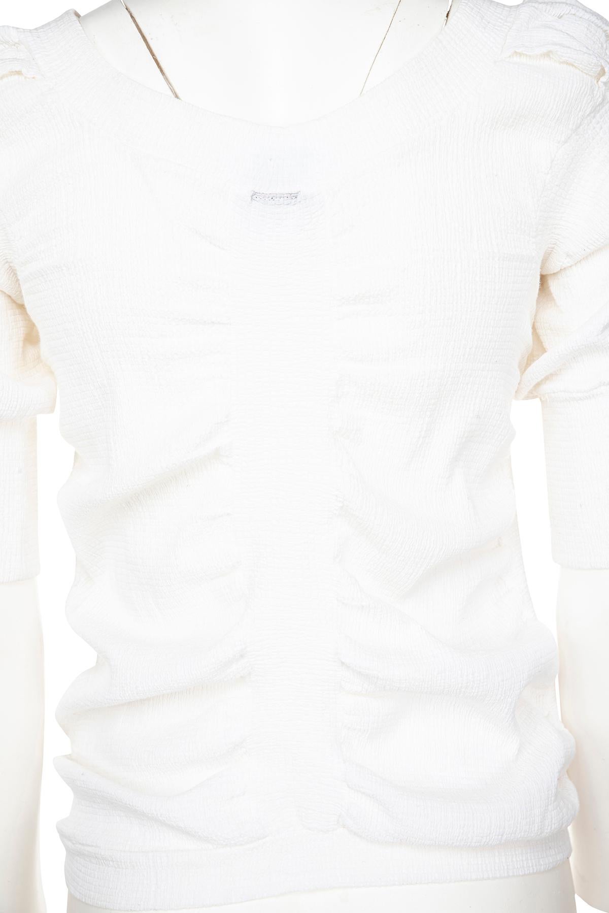 WORLDS END BY VIVIENNE WESTWOOD SS 84 Ikonisches und seltenes gekräuseltes Oberteil im Angebot 1