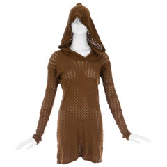Worlds End 'Nostalgia of Mud', maglione a maglia aperta con cappuccio, fw 1982