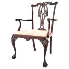 Vintage "World's Largest" Chippendale Chair