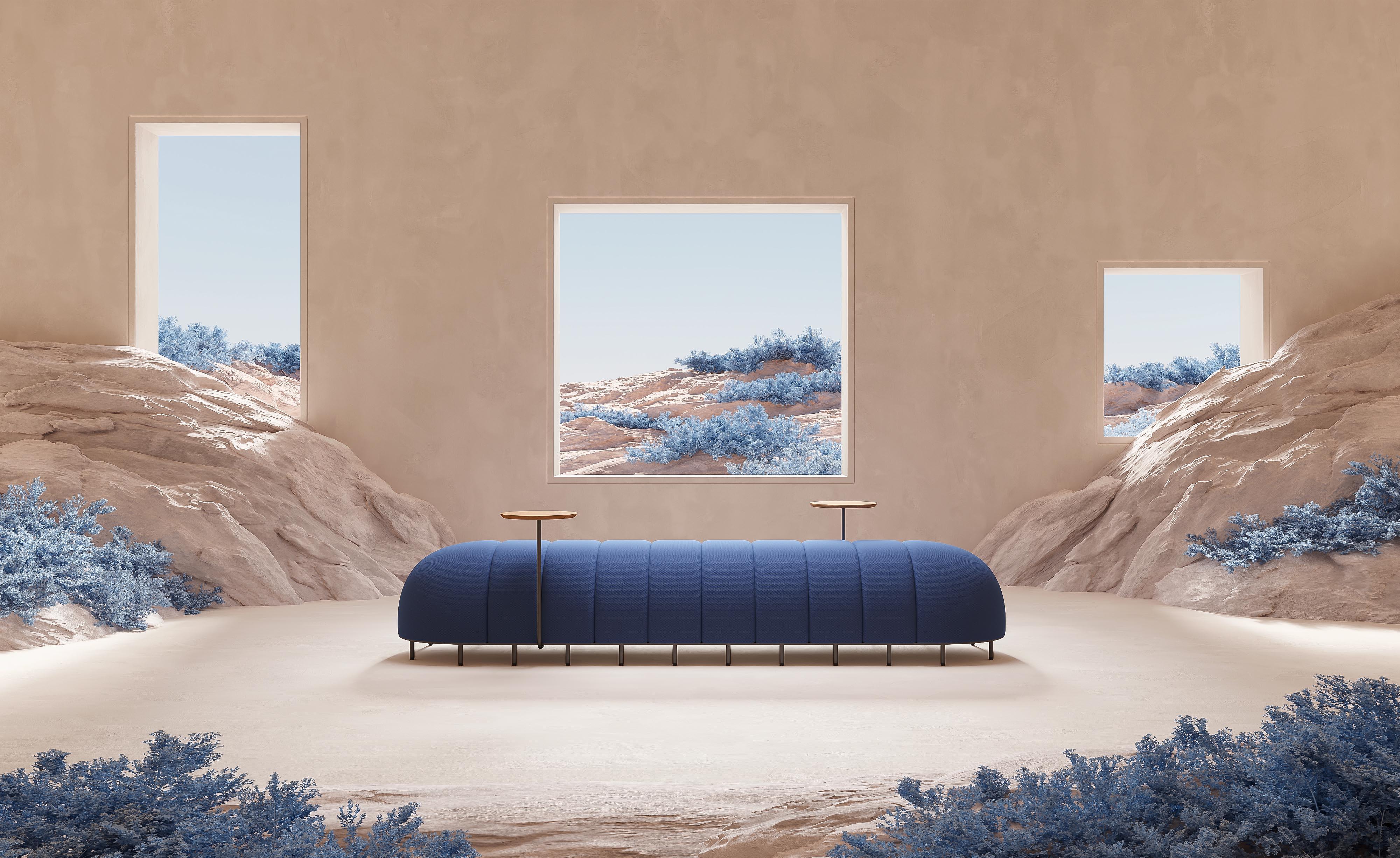Banc en forme de Worm VII de Pepe Albargues en vente 6