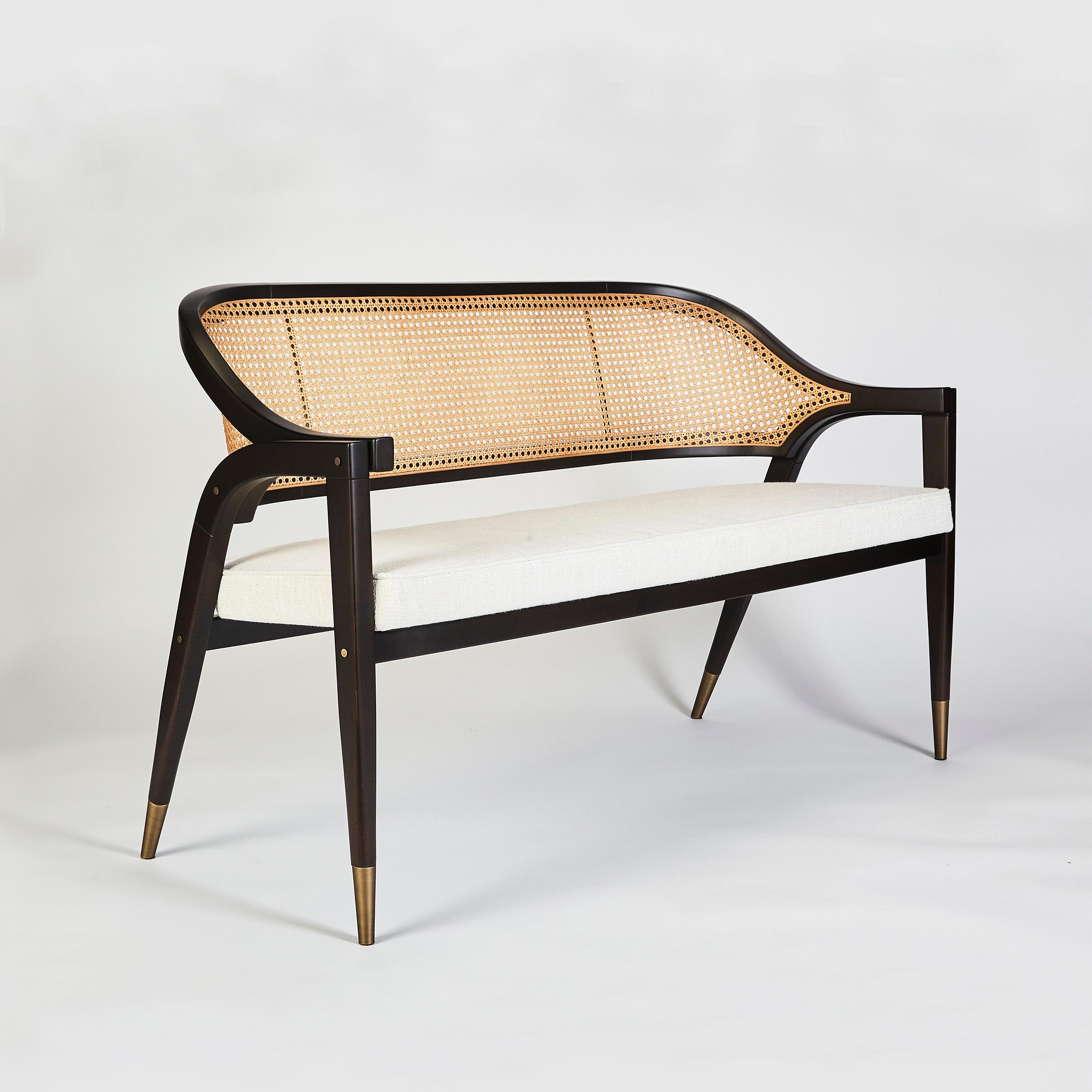 Post-Modern Wormley Bench by DUISTT  For Sale