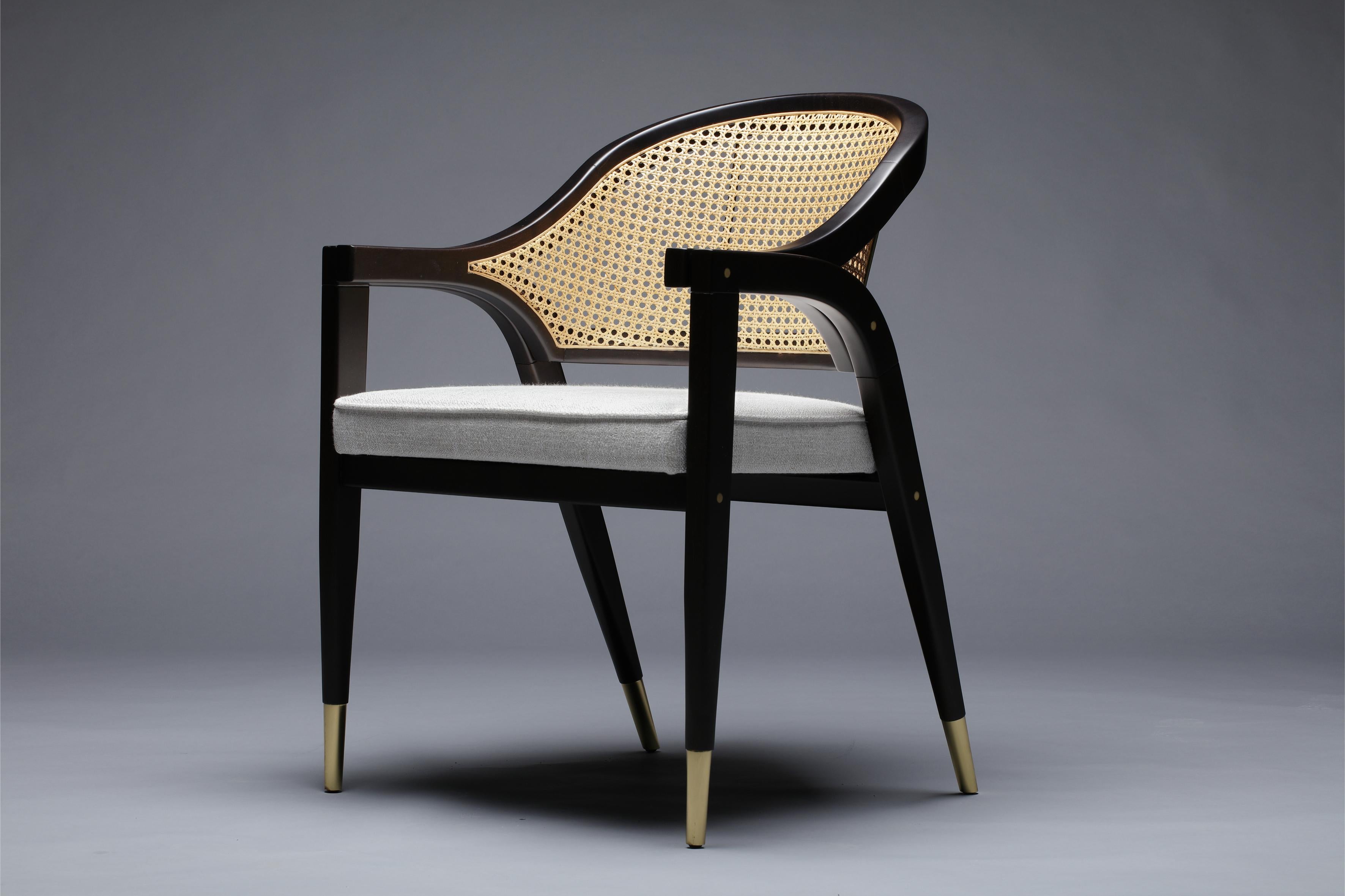 Post-Modern Wormley Dining Chair by DUISTT  For Sale