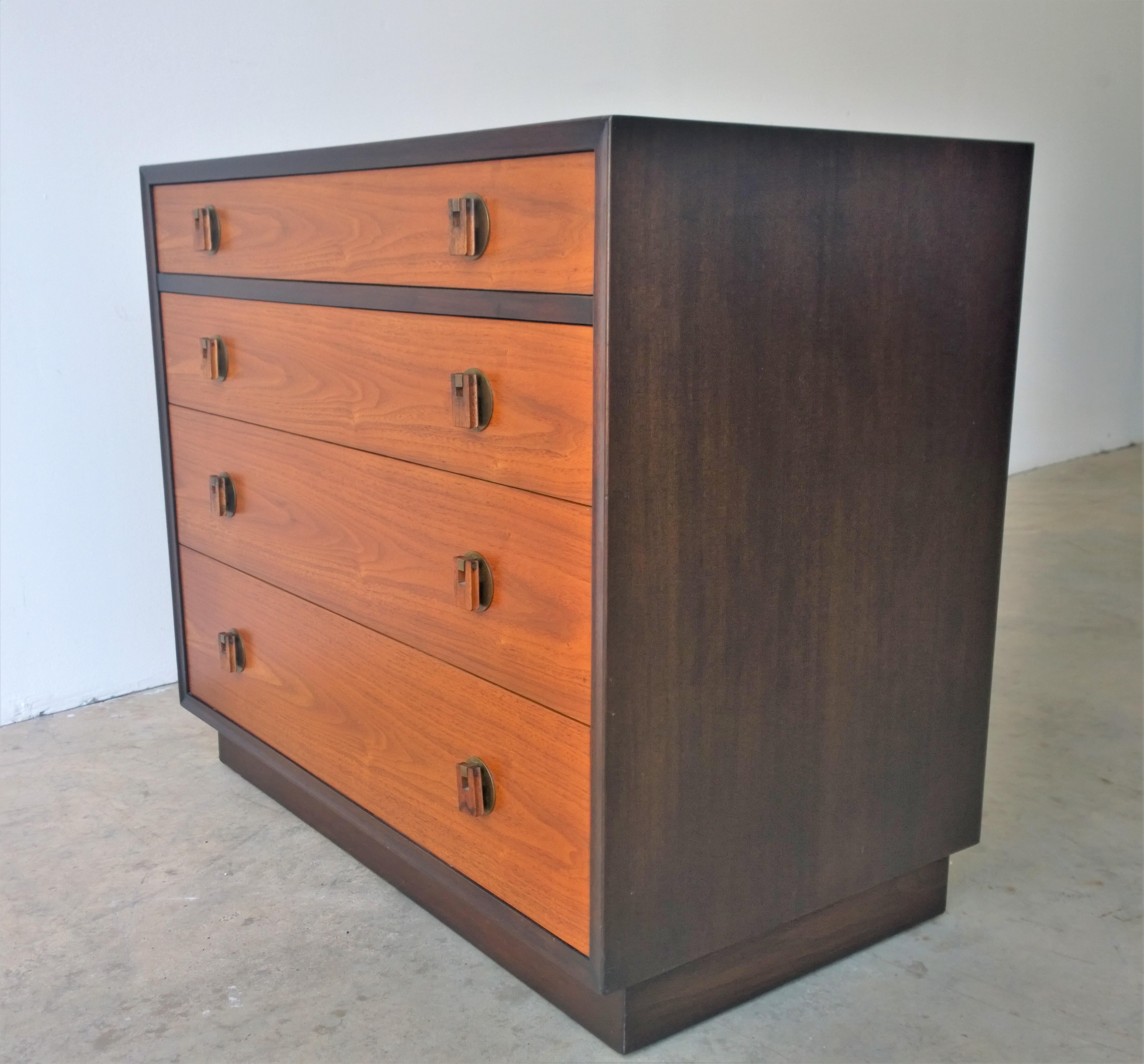 black brown chest of drawers