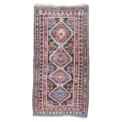 Worn Caucasian Shirvan Rug, 19th Century