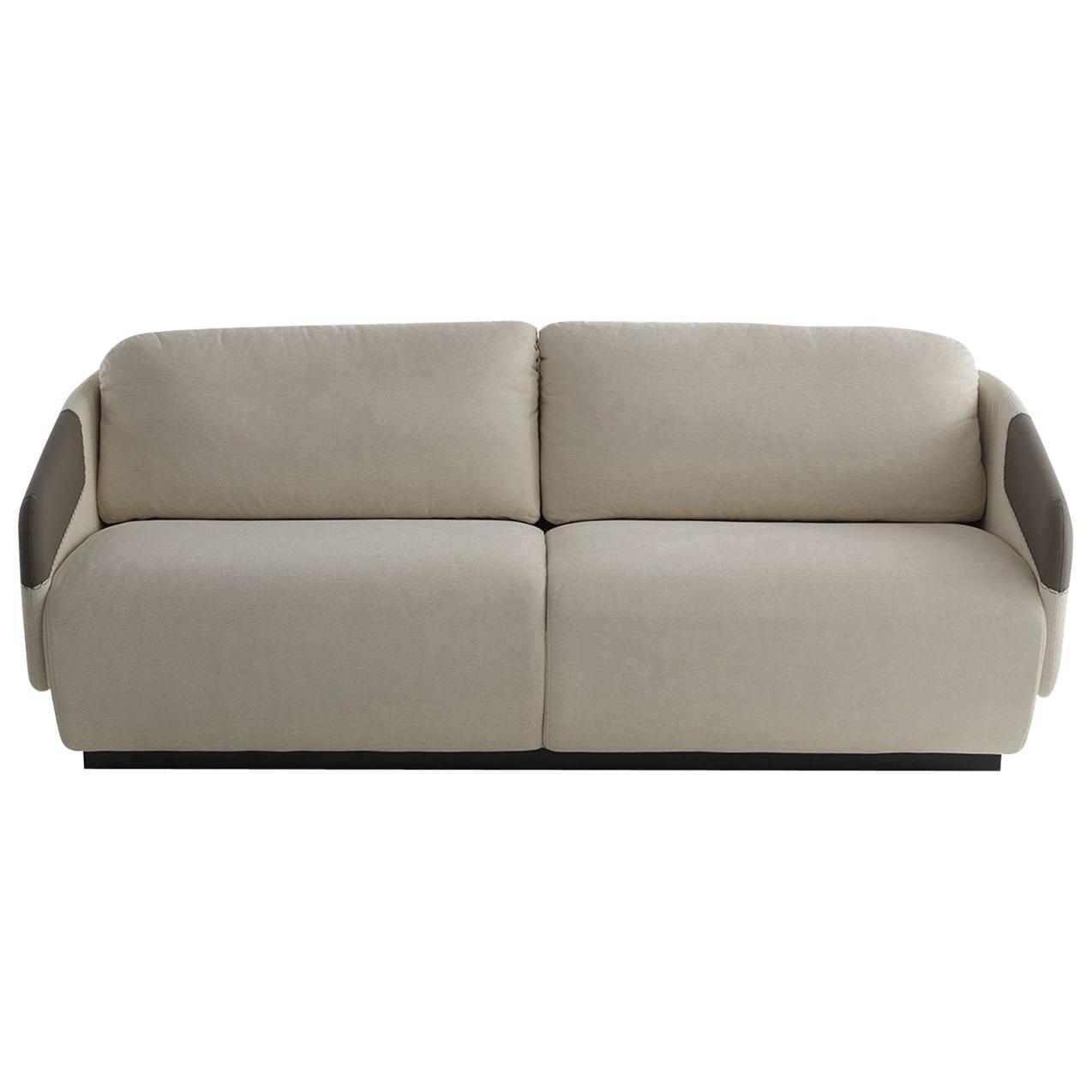 Worn Gray 2-Seat Sofa by Samuel Wilkinson