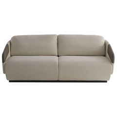 Worn Gray 2-Seat Sofa by Samuel Wilkinson