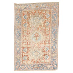 Worn Heriz Rug