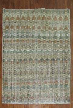 Worn Turkish Deco Rug