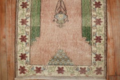Zabihi Collection Worn Turkish Prayer Rug