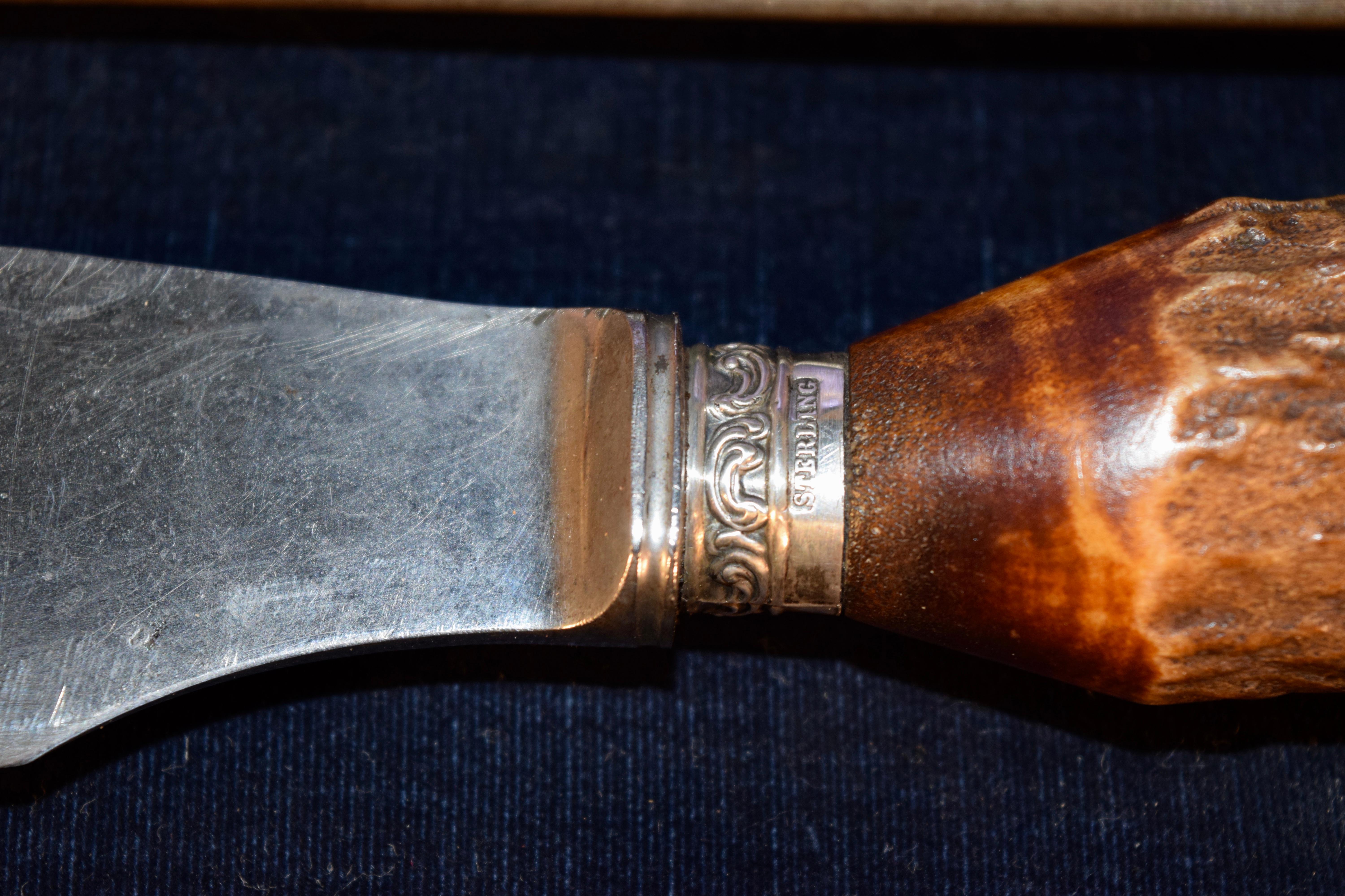 English Wostenholm Carving Set in Box