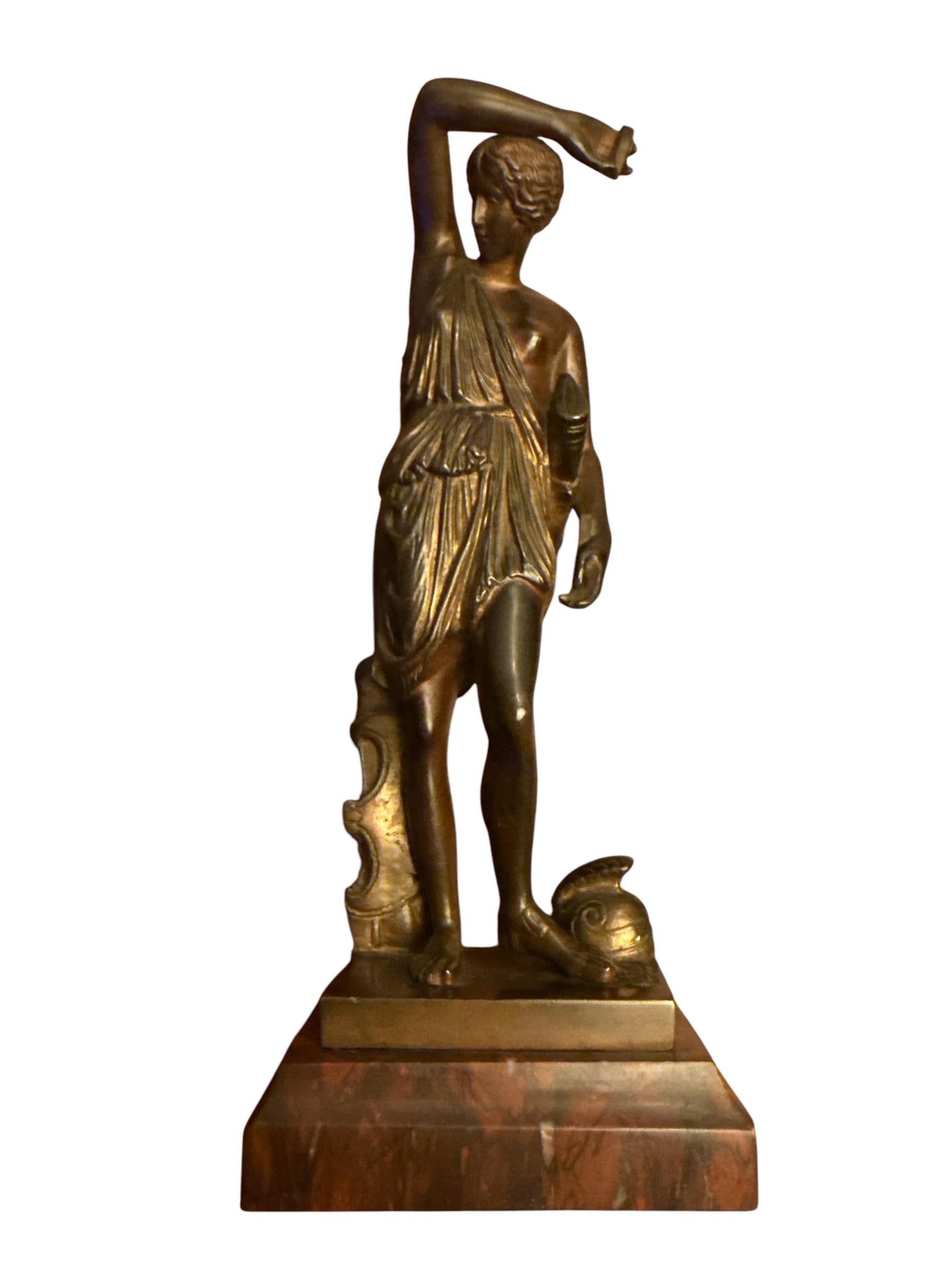 Bronzo Amazzone ferita in bronzo, Grand Tour in vendita