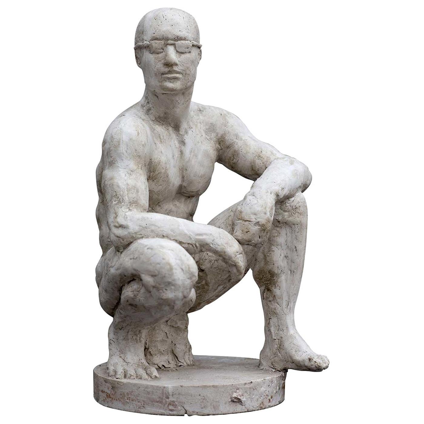 Wounded Boxer Sculpture