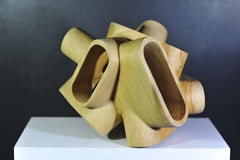 Tubes II di Wood A. der Van - scultura in legno