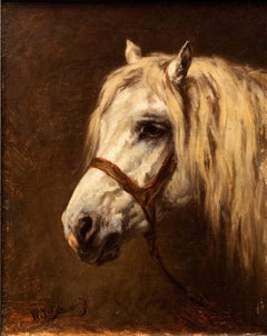 Portrait of a Horse Wouterus Verschuur Jr. (1841–1936)
