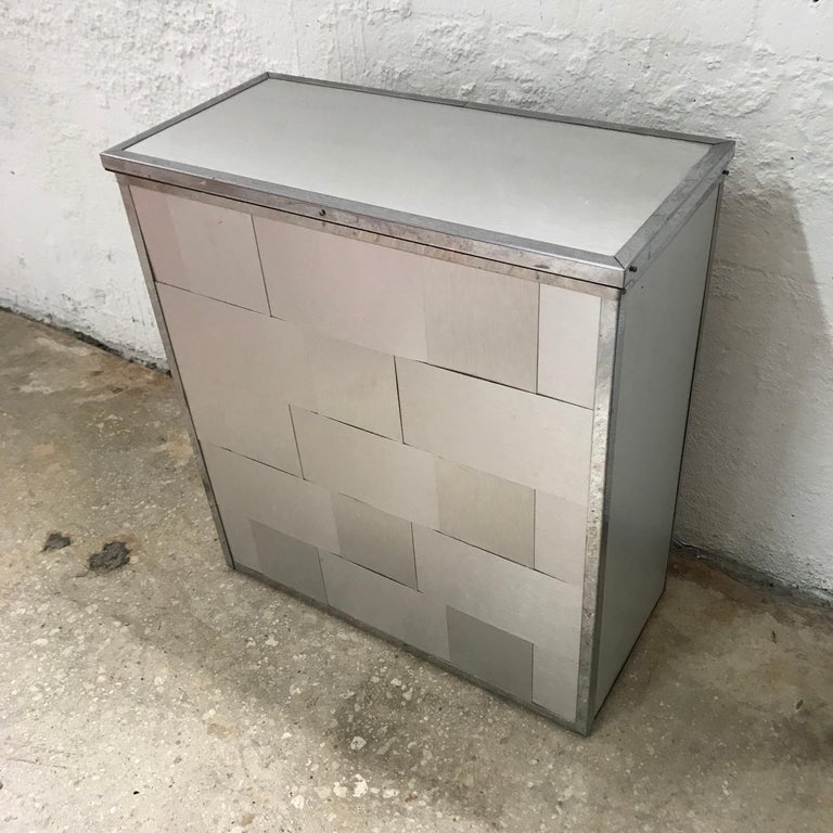 Woven Aluminum Laundry Hamper Chest For Sale at 1stDibs aluminum
