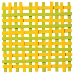 "Woven AP" Original Glass Wall Sculpture