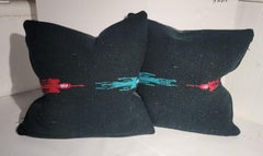 woven birds in Flight Pillows