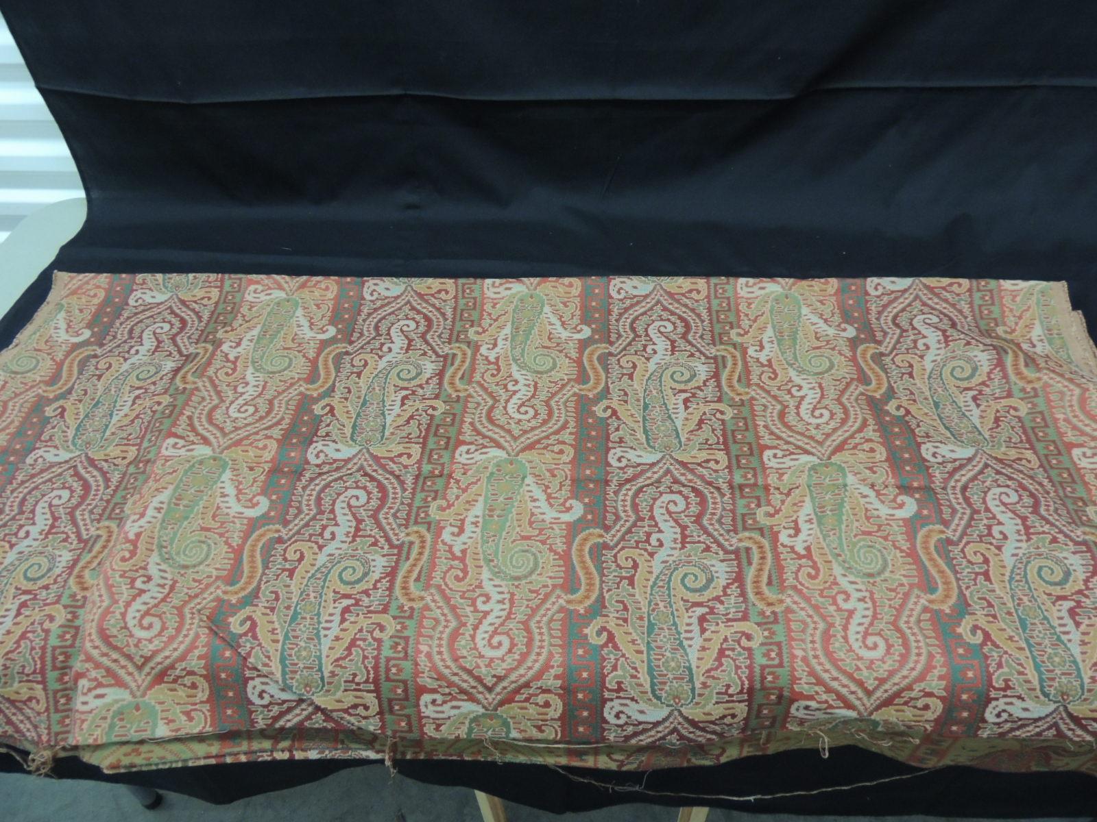 Moorish Woven Brunschwig & Fils Paisley Woven Fabric