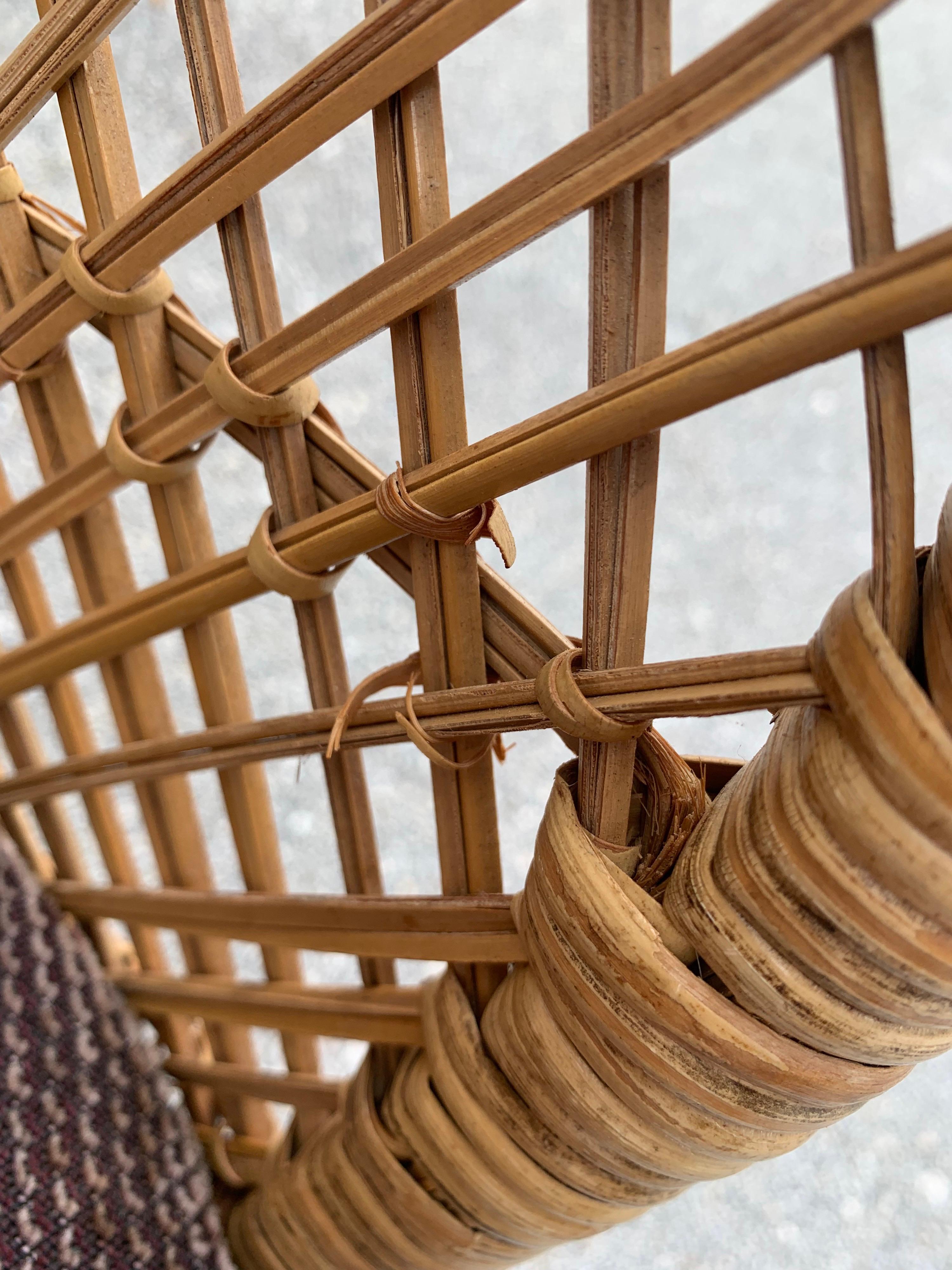 Woven Cane Emmanuelle Style Chairs 2