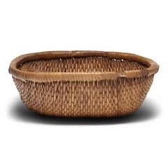 Woven Chinese Grain Basket