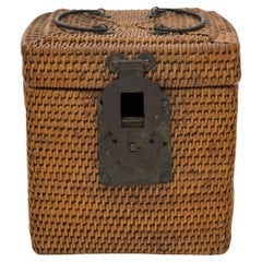 Woven Chinese Tea Cozy Box, c. 1900