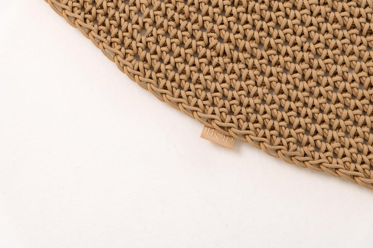Woven Circular Indoor / Outdoor Carpets by Studio Lloyd For Sale at 1stDibs