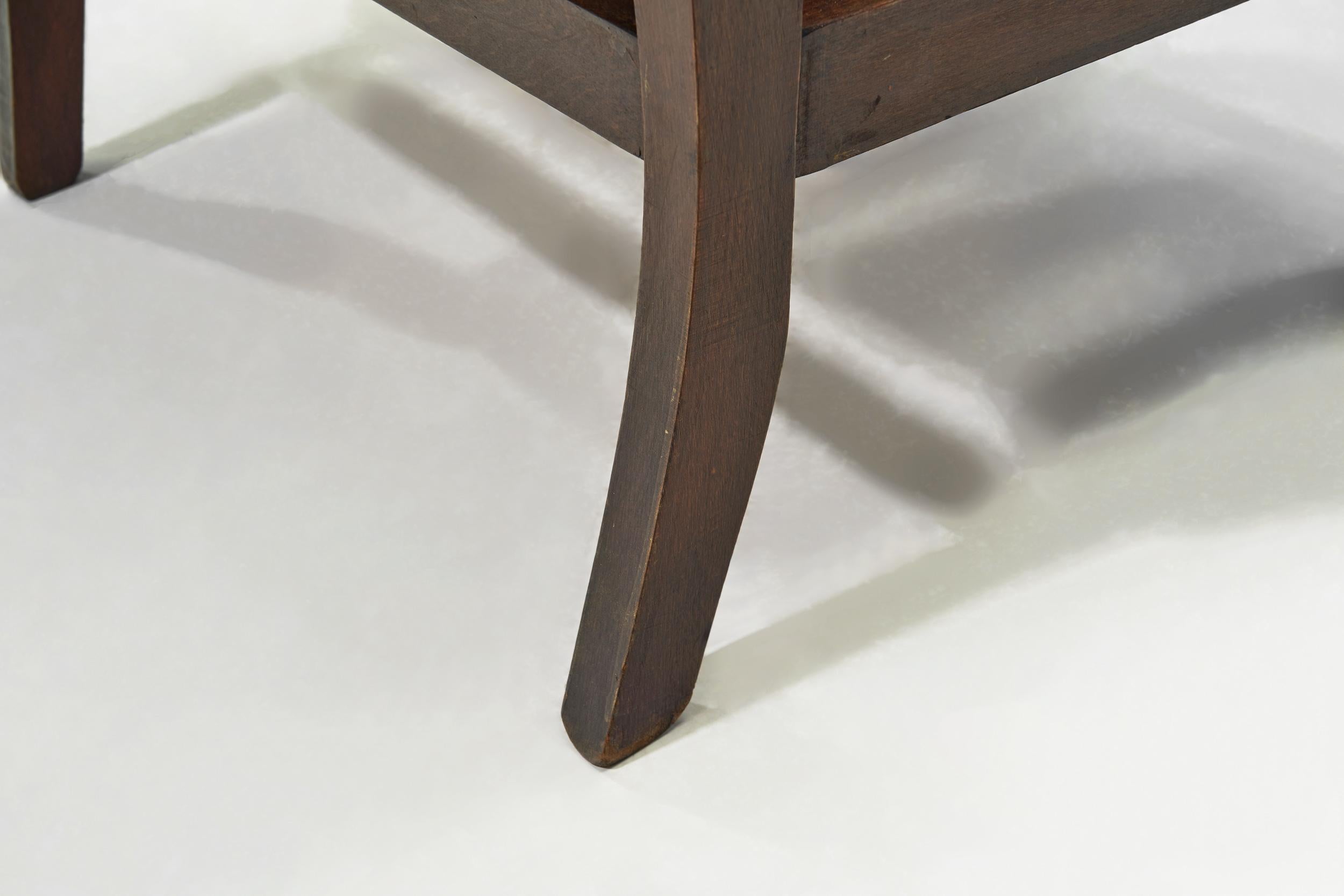 Woven Cord Chair with Steam Bent Arms, Germany circa 1930s 11