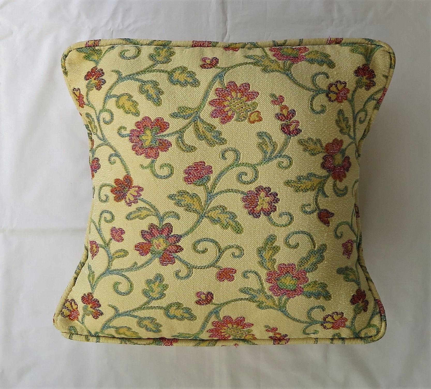 20" Sturnning Roses French Country Shabby Chic Blue Needlepoint Pillow Cushion