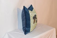 Woven Geometric Butterfly Pillow