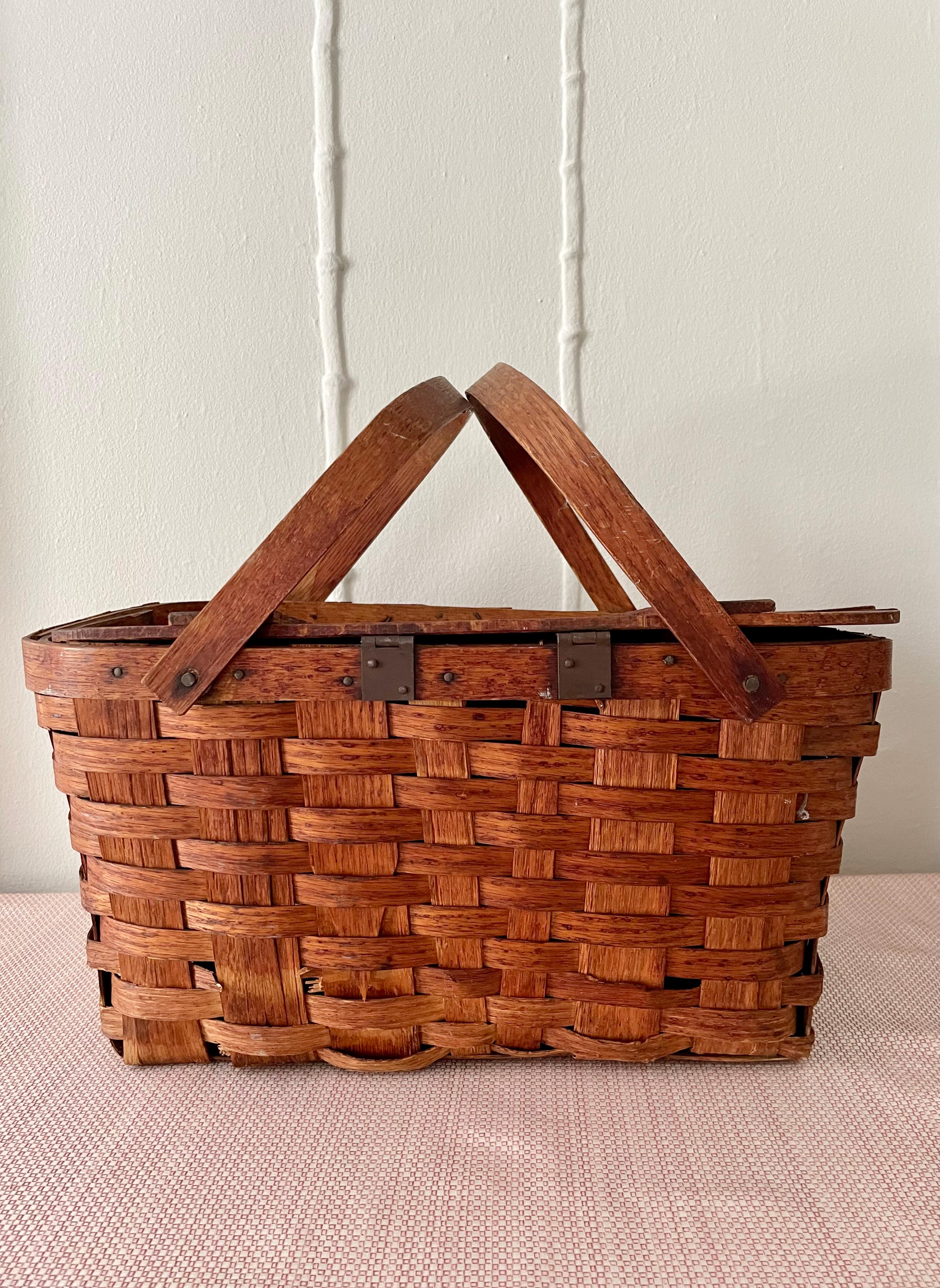 picnic basket woven
