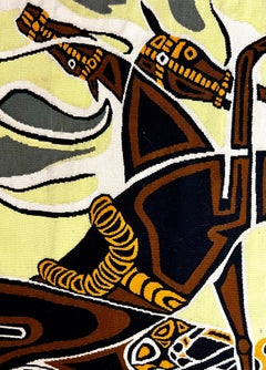 Gewebter Pferdeteppich von Abdoulaye Thiossane NDiaye