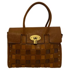 Woven Leather Mulberry Bayswater Bag