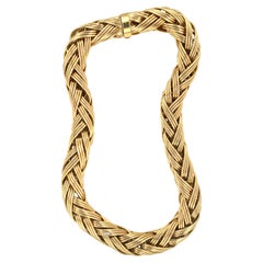 Collana A Link in oro giallo 18K