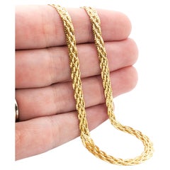 Collana A Link In Oro Giallo