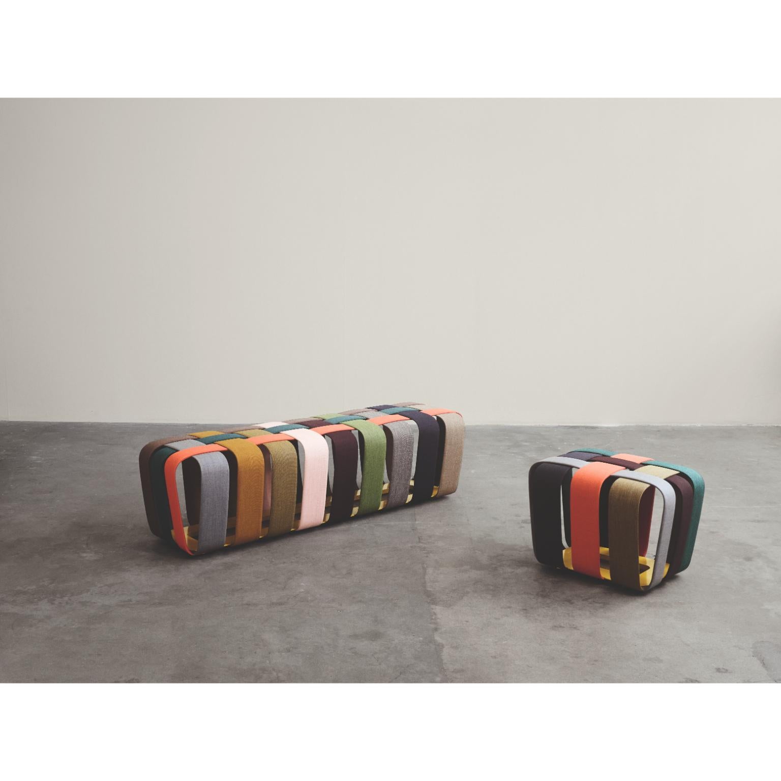 Woven Long Bench 190 by Max Lipsey (Postmoderne) im Angebot