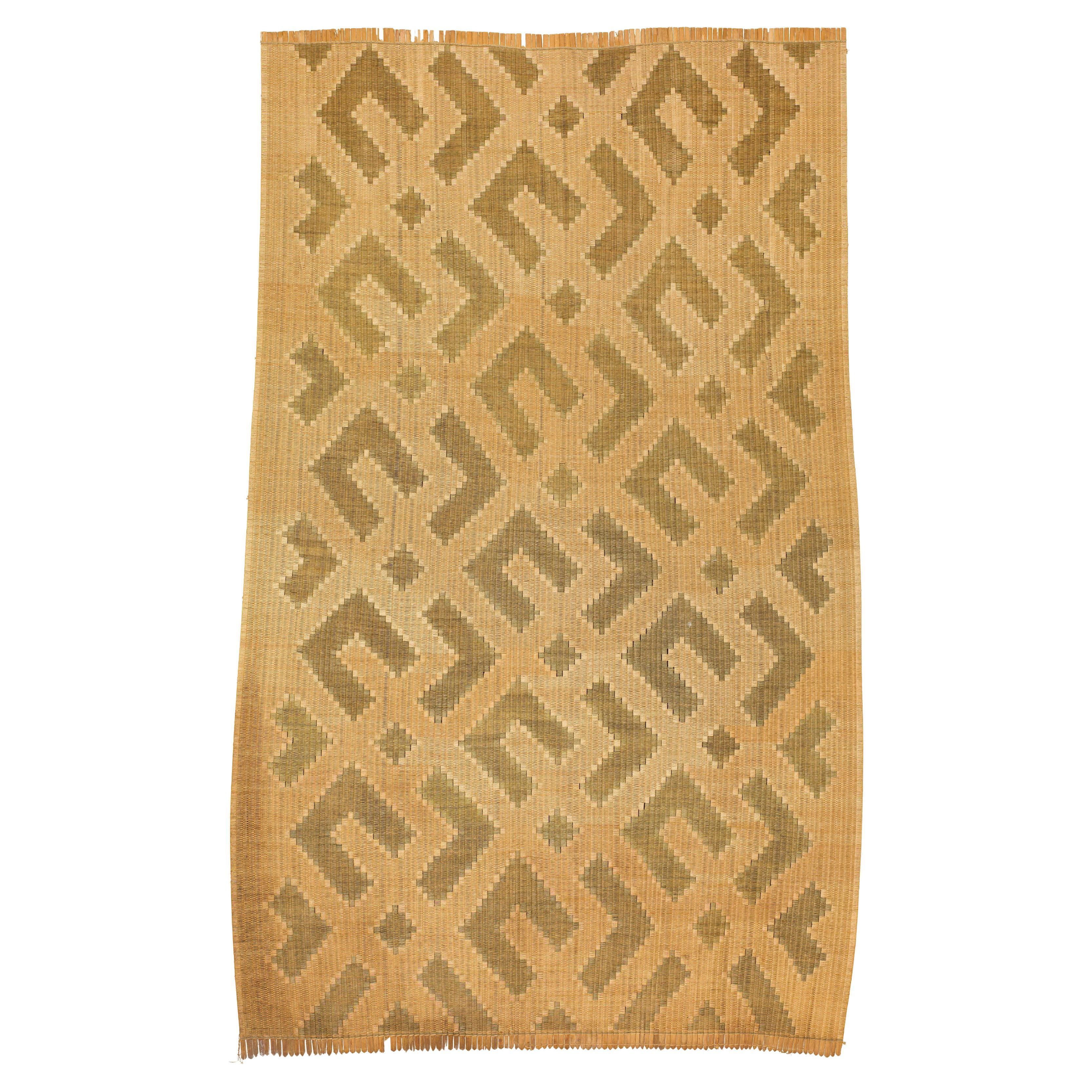 Woven  Mat, Kuba People