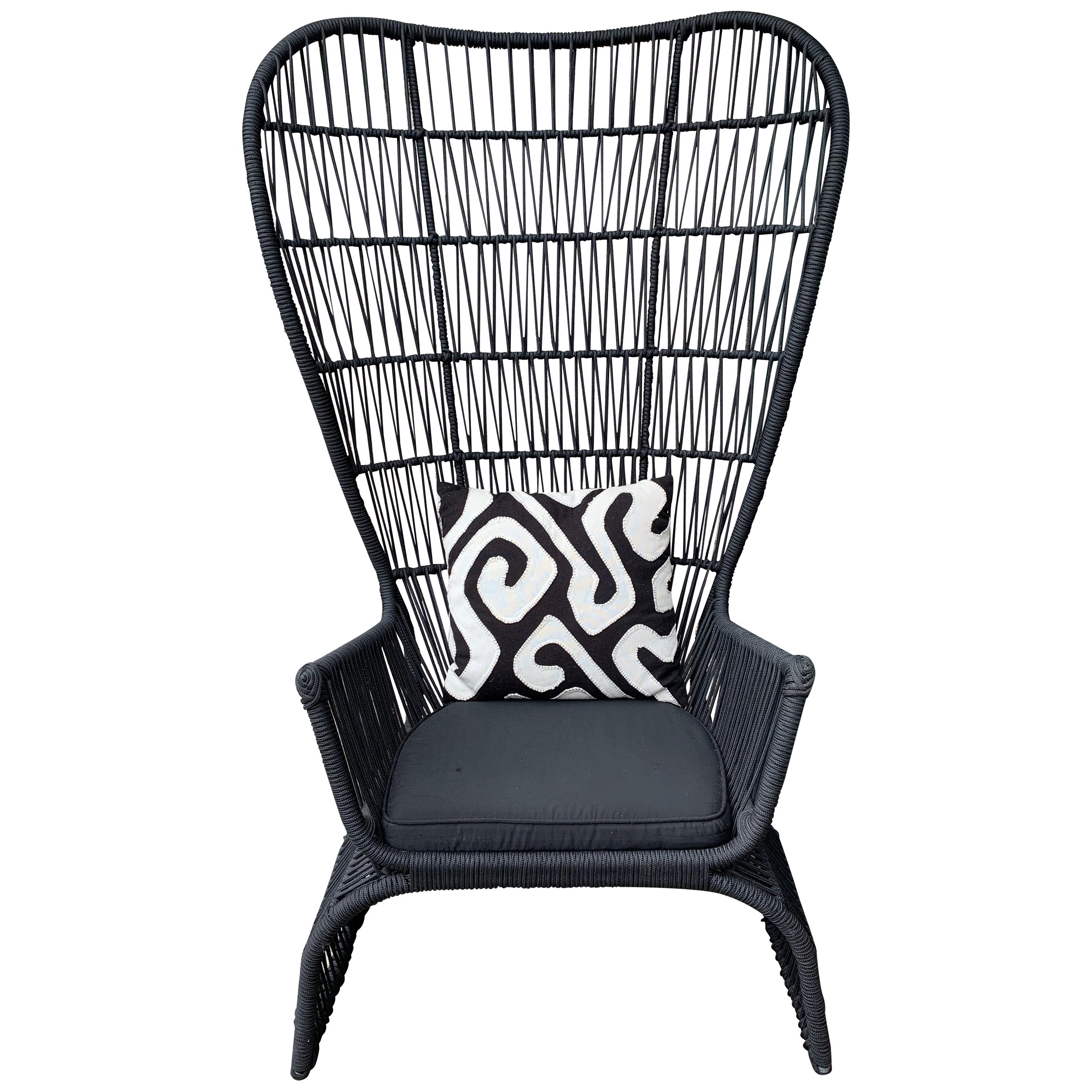 Woven Nautical Rope Brazilian Peacock Chair