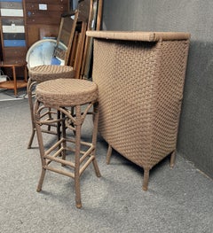 Woven Outdoor Bar Set